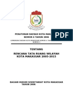 Download Perda Ttr Makassar 06-2006 Final by rasthoen SN46639042 doc pdf