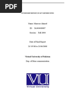 Download Internship Report AVT KKHYBER NEWS Islamabad by Masroor Ahmed SN46639341 doc pdf