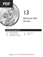 Electronic Mail Servers: Certification Objectives