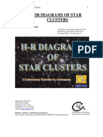 HR Diagrams of Star Clusters: Student Manual