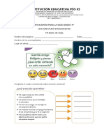 Emociones para La Vida 4º Ii Entrega PDF