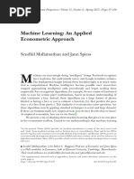 Machine Learning: An Applied Econometric Approach