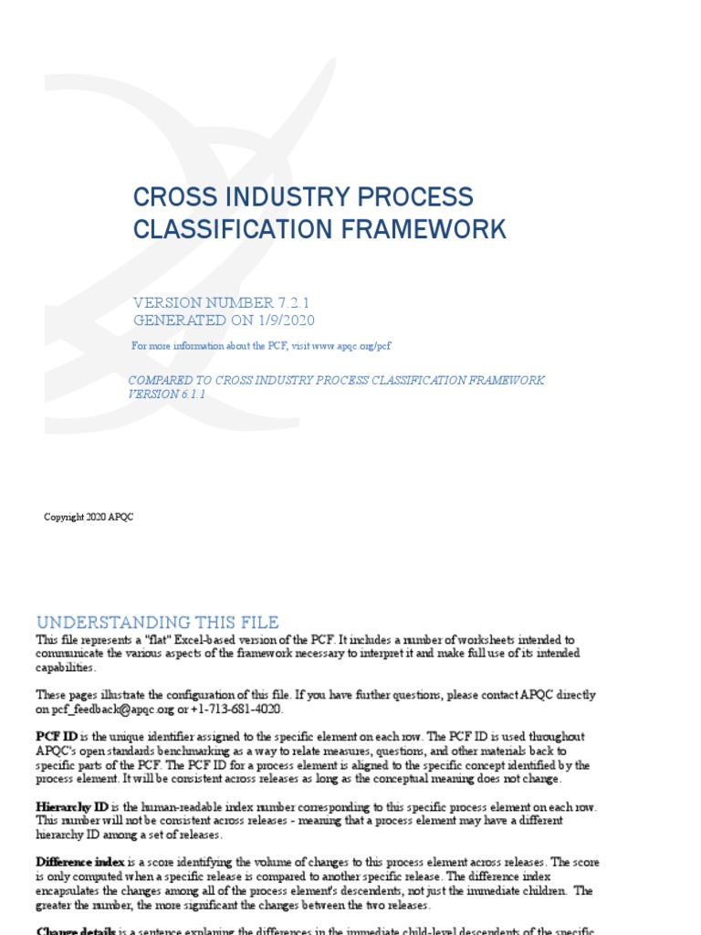 CrossIndustry v721 Vs v611 | PDF | Strategic Planning | Economies