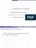 Chapter 8: Reasoning With Knowledge: Ajay Kshemkalyani and Mukesh Singhal