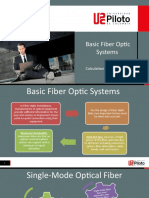 Basic Fiber Optic Systems: Calculation of Parameters