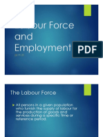 Lecture 10 Labour Force and Employment PDF