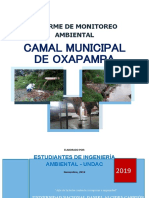 MONITOREO DE LA CALIDAD DEL AGUA DEL RIO CHOROBAMBA POR EL EFLUENTE DEL CAMAL MUNICIPAL DEL DISTRITO DE OXAPAMPA, PASCO.docx