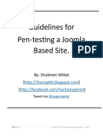 pentesting a Joomla BAsed SIte.pdf