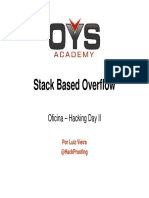 Stack Based Overflow PDF