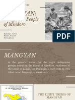Report - Mangyan PDF