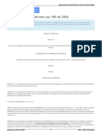 Decreto Ley 760 de 2005 PDF