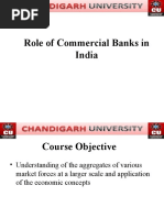 Role of Commercial Banks in India