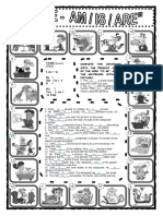 To Be I Am / M He She Is / S It We You Are / Re They: (Present Simple)