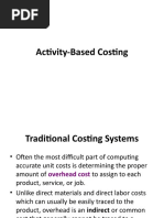 Activity-Based Costing