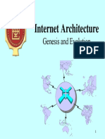 Internet Architecture: Genesis and Evolution