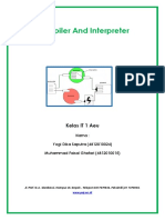 Compiler & Interpeter (Yogi Dika Saputra Dan Faisal Ghifardi)