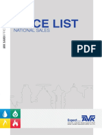 Avk Saudi National Price List PDF