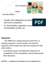 Oligopoly market structure