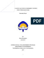 Monitoring and Evaluation of Sediment Control Structure (Sabo Dam)