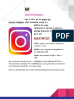 Instagram: Social Media Strategy For Instagram