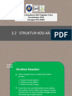 SLAID 3.2 Struktur Kod Arahan