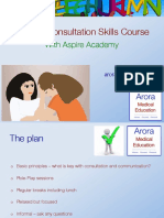 Arora Medical Education PLAB 2 Communication Course Slides PDF