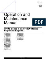Operation and Maintenance Manual: 3500B Series II and 3500C Marine Propulsion Engines