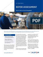 Rotor Assessment: Alstom S Rotor Life Cycle Management