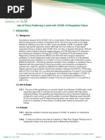 Prone Positioning Guidelines for ICU Patients | PDF | Intensive Care ...