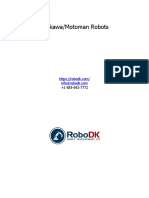 RoboDK Doc EN Robots Motoman