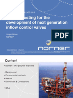 Material Testing For The Development of Next Generation Inflow Control Valves