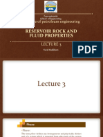 Principle of Petroleum Engineering: Reservoir Rock and Fluid Properties