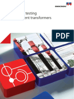 Testing Instrument Transformers Diagnostically