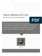 Varun Motors PVT LTD
