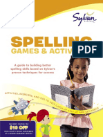 Second Grade Spelling Games Activities by Sylvan Learning Excerpt PDF