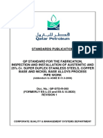 QP-STD-R-003  QP Standard for Fabrication