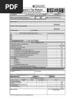 BIR Form 1800: Donor's Tax Return Guide | PDF | Taxes | Payments