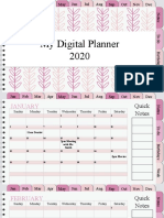 Editable Katie - Digital - Planner - Template - SlidesMania