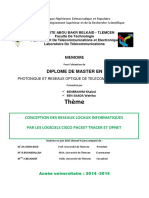 Photonique Et Reseaux Optique de Telecomunication