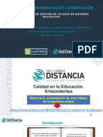 1.2 Calidad en La Educación