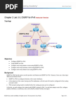 Chapter 2 Lab 2-3, Eigrp For Ipv6: Topology