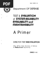 QUALITY Assurance: Amc Pamphlet AMCP 7013 | PDF | Reliability