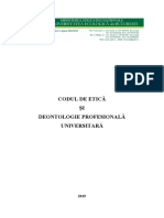 CODUL DE ETICA SI DEONTOLOGIE PROFESIONALA UNIVERSITARA - 2019.pdf