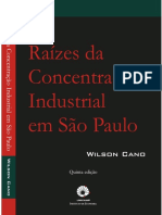 Raizes Da Concentracao Industrial em Sao Paulo PDF