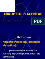 Placentaburptio