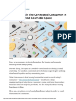 !!!!! - How To Reach The Connected Consumer in The Beauty and Cosmetic Space