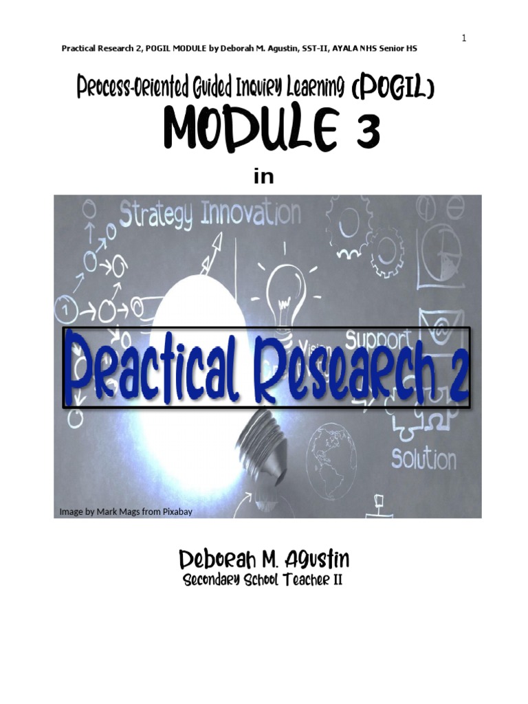 Pogil Module 3 PR2 | PDF | Dependent And Independent Variables | Level ...