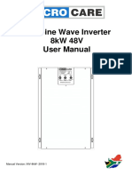 8kW Inverter Manual Version INV 8kW 2018 1 PDF