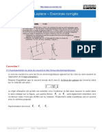 Loi de Laplace - Exercices PDF