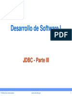 JDBC Parte III